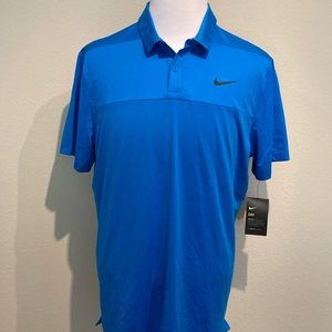 Nike Golf Dri Fit Polo Short Sleeve Shirt Sz Large